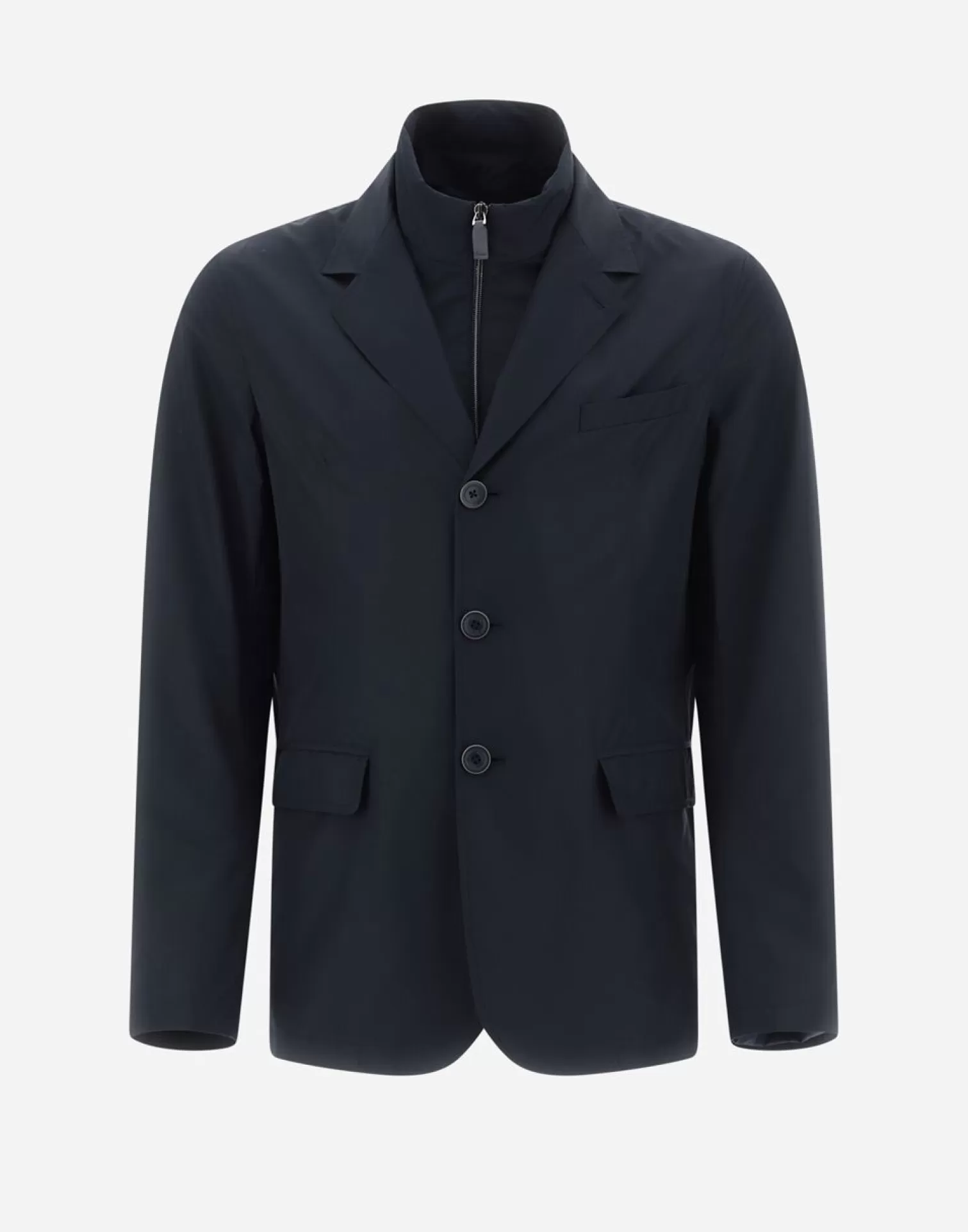 Herno Blazer In Byron Blu Hot