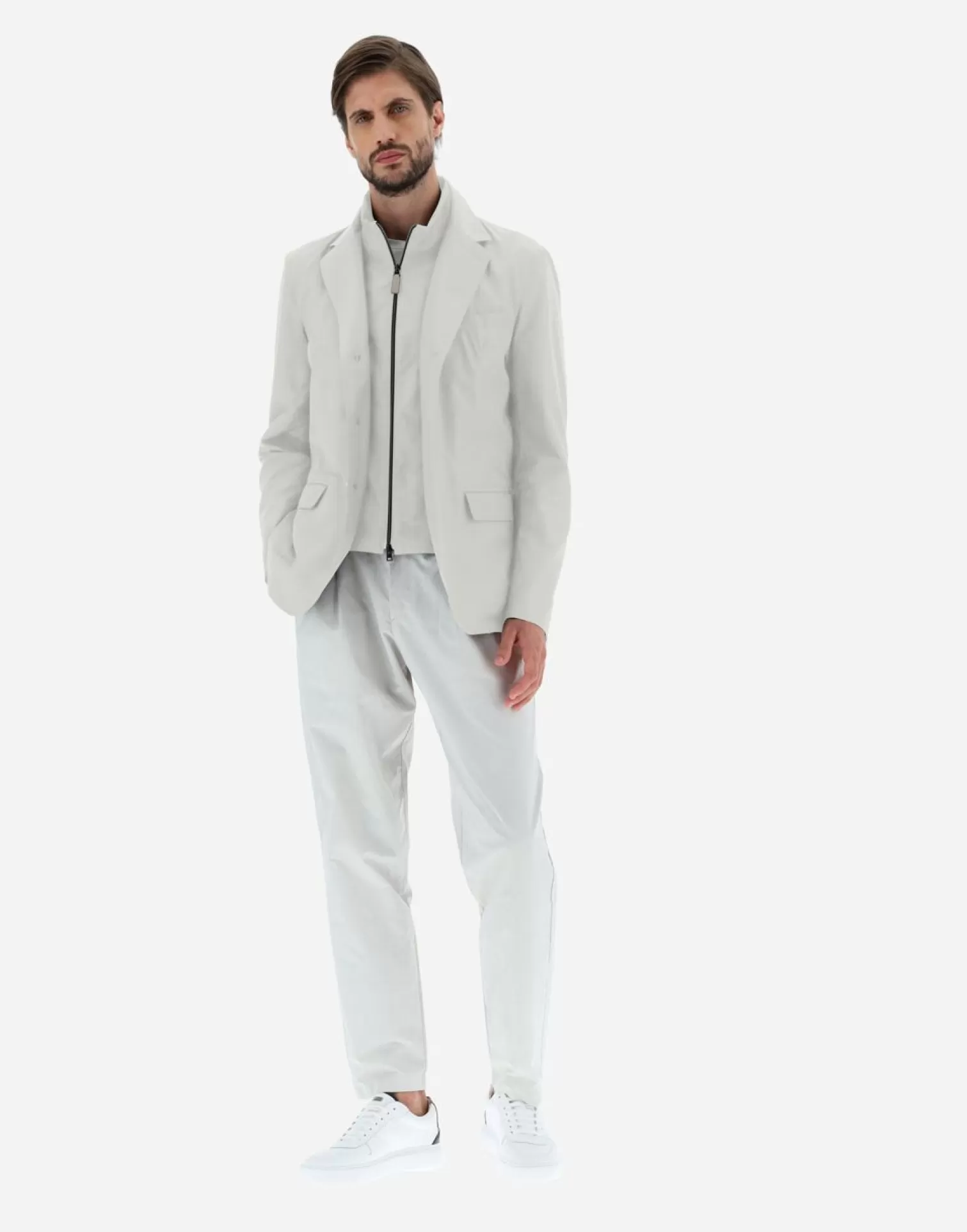 Herno Blazer In Byron Naturale Cheap