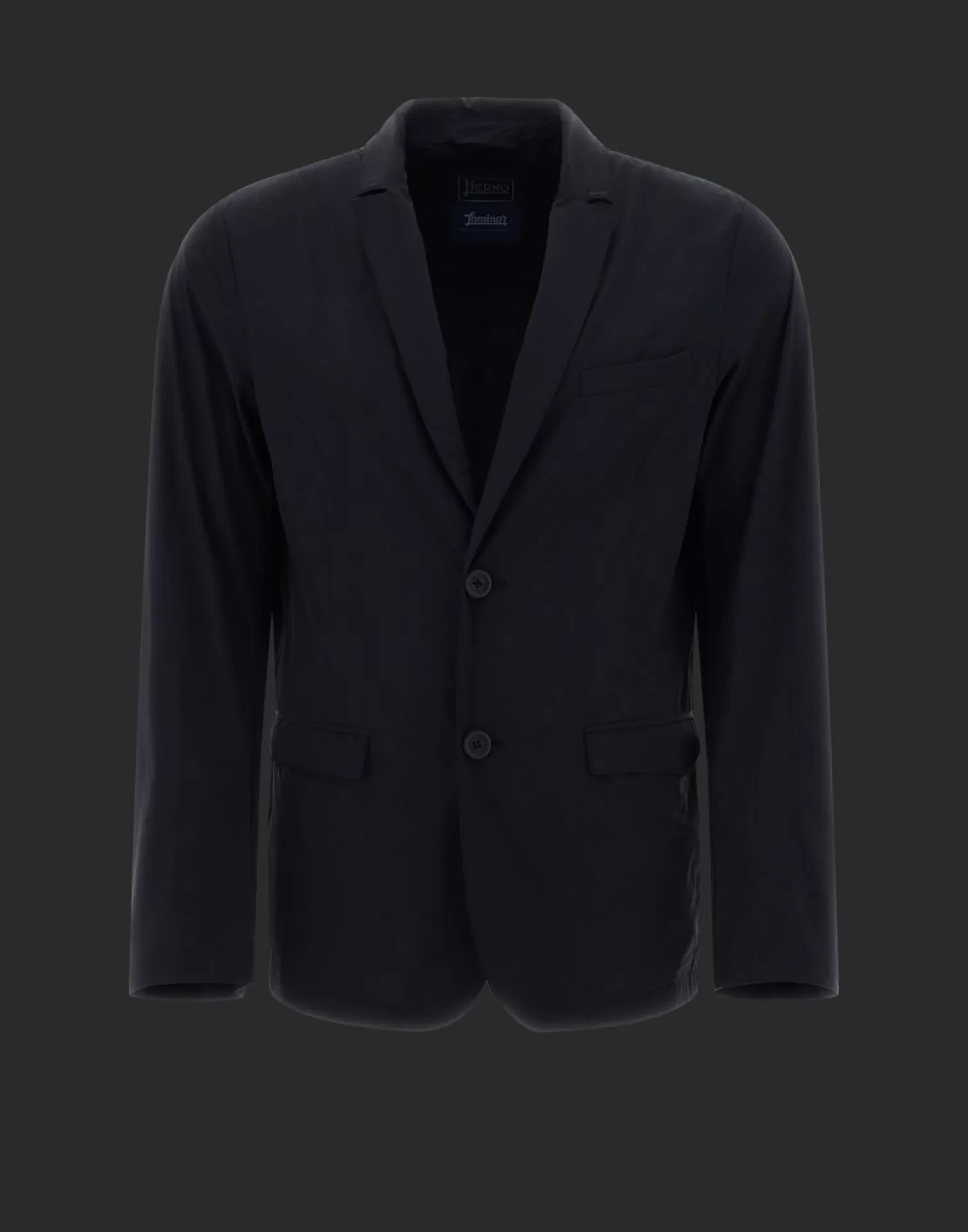 Herno Blazer Laminar In Light Matt Nero Cheap