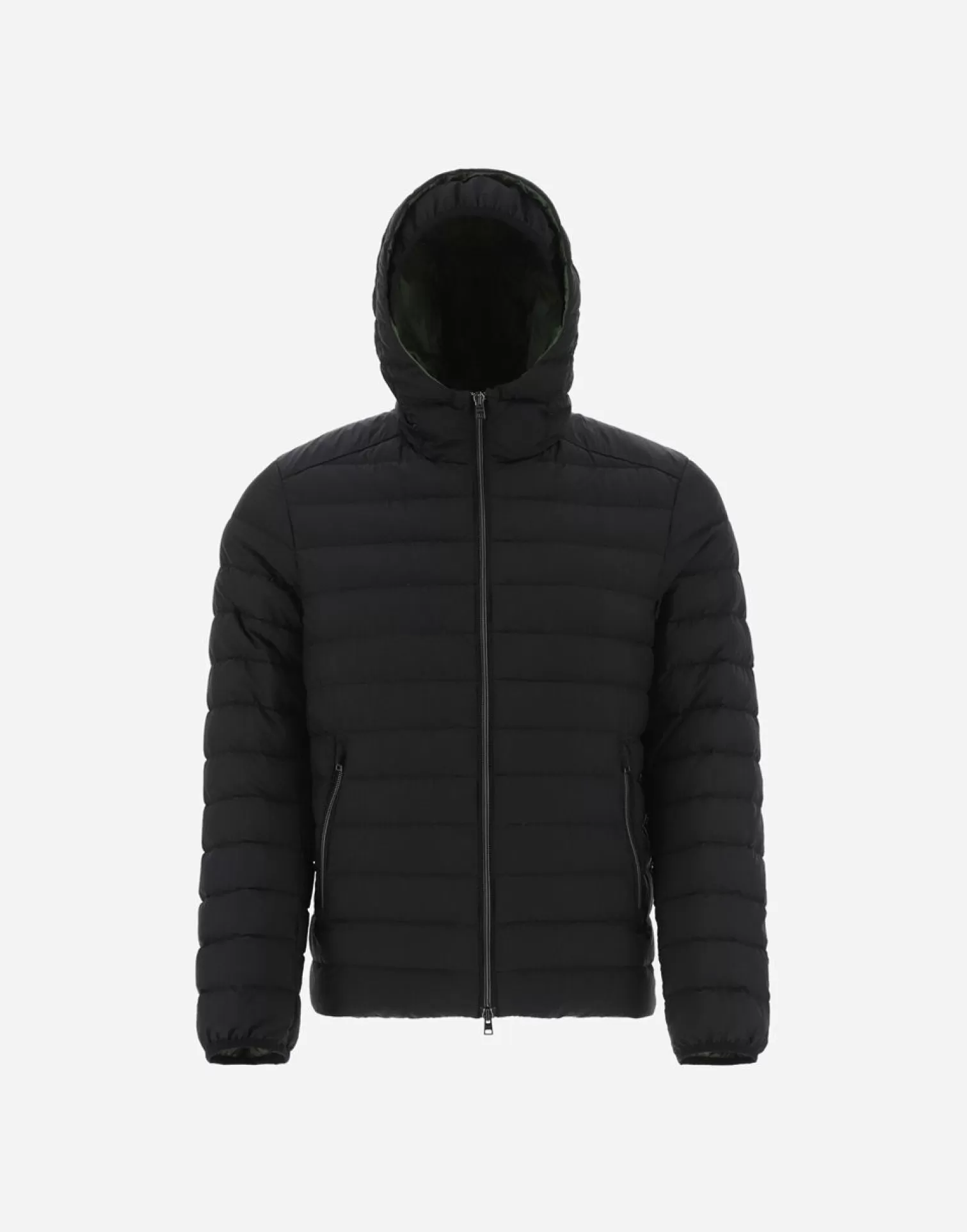 Herno Bomber Down Washed Nylon E Ultralight Sportswear Nero Sale