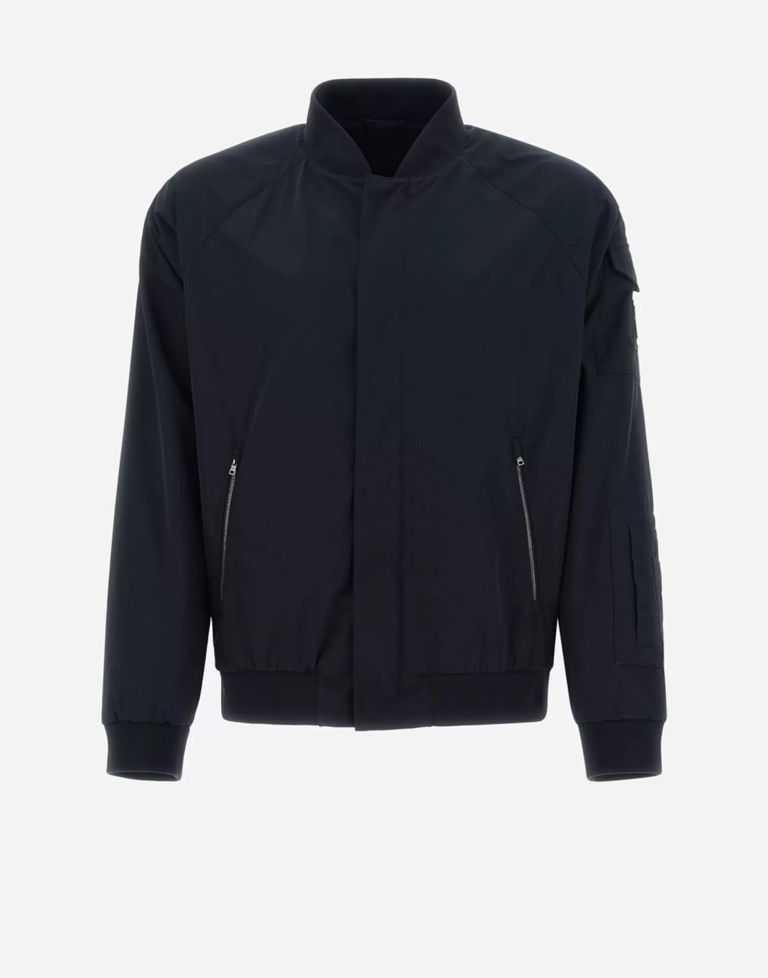 Herno Bomber In Compact Nylon Nero Discount