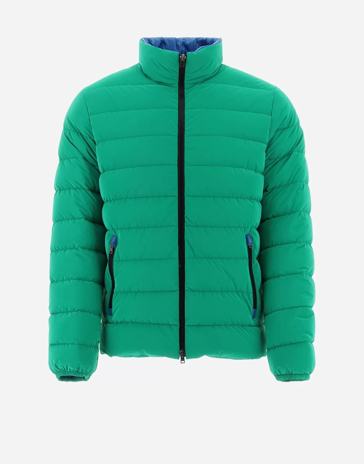 Herno Bomber In Mat Glaze Verde Acceso New