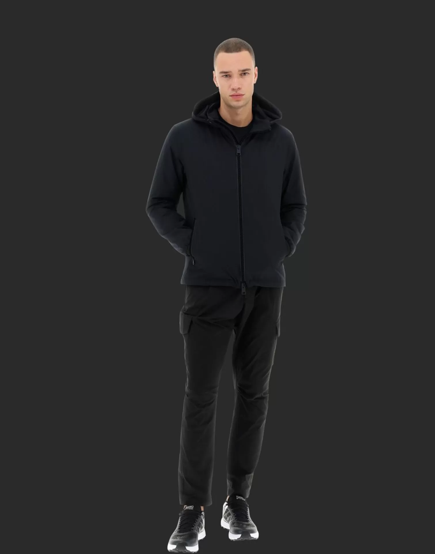 Herno Bomber Laminar In Gore-Tex Infinium™ Windstopper® Nero Store