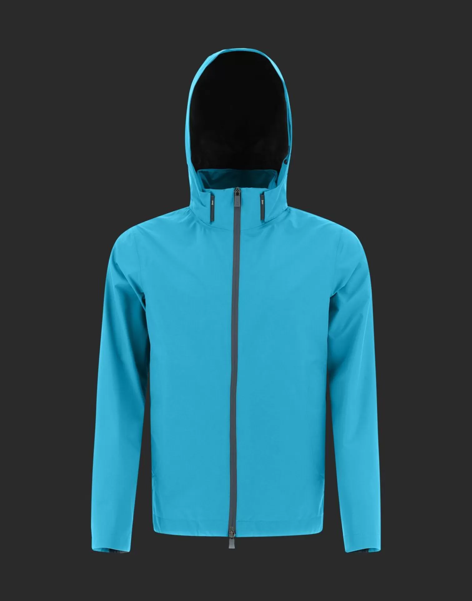 Herno Bomber Laminar In Gore-Tex Paclite® Shell Azzurro Fashion