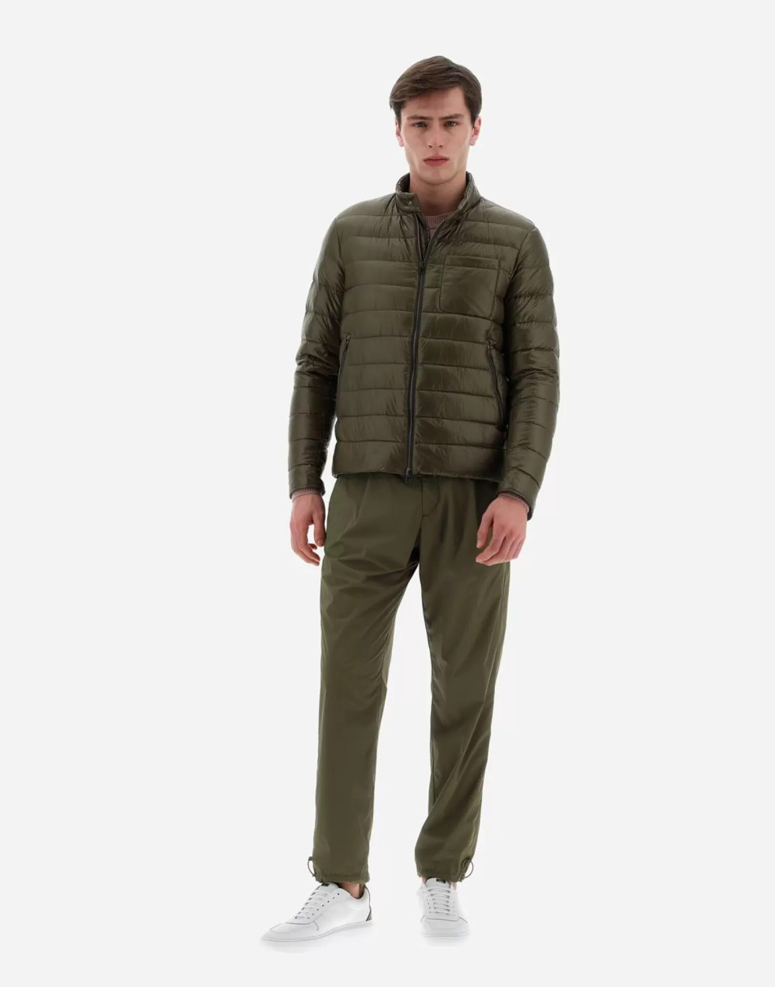 Herno Bomber Resort In Nylon Ultralight Militare Store