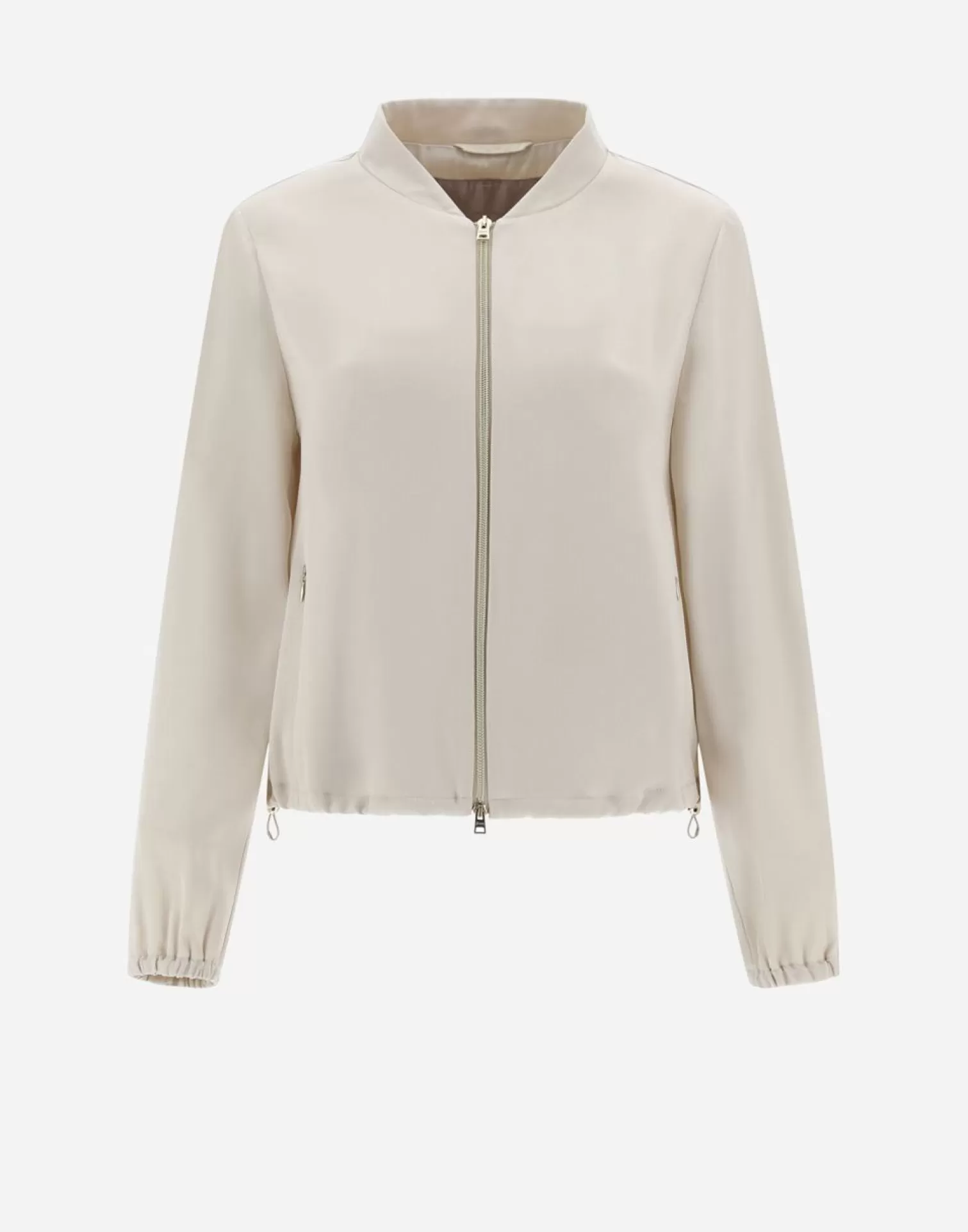 Herno Bomber Resort In Satin Effect Chantilly Sale