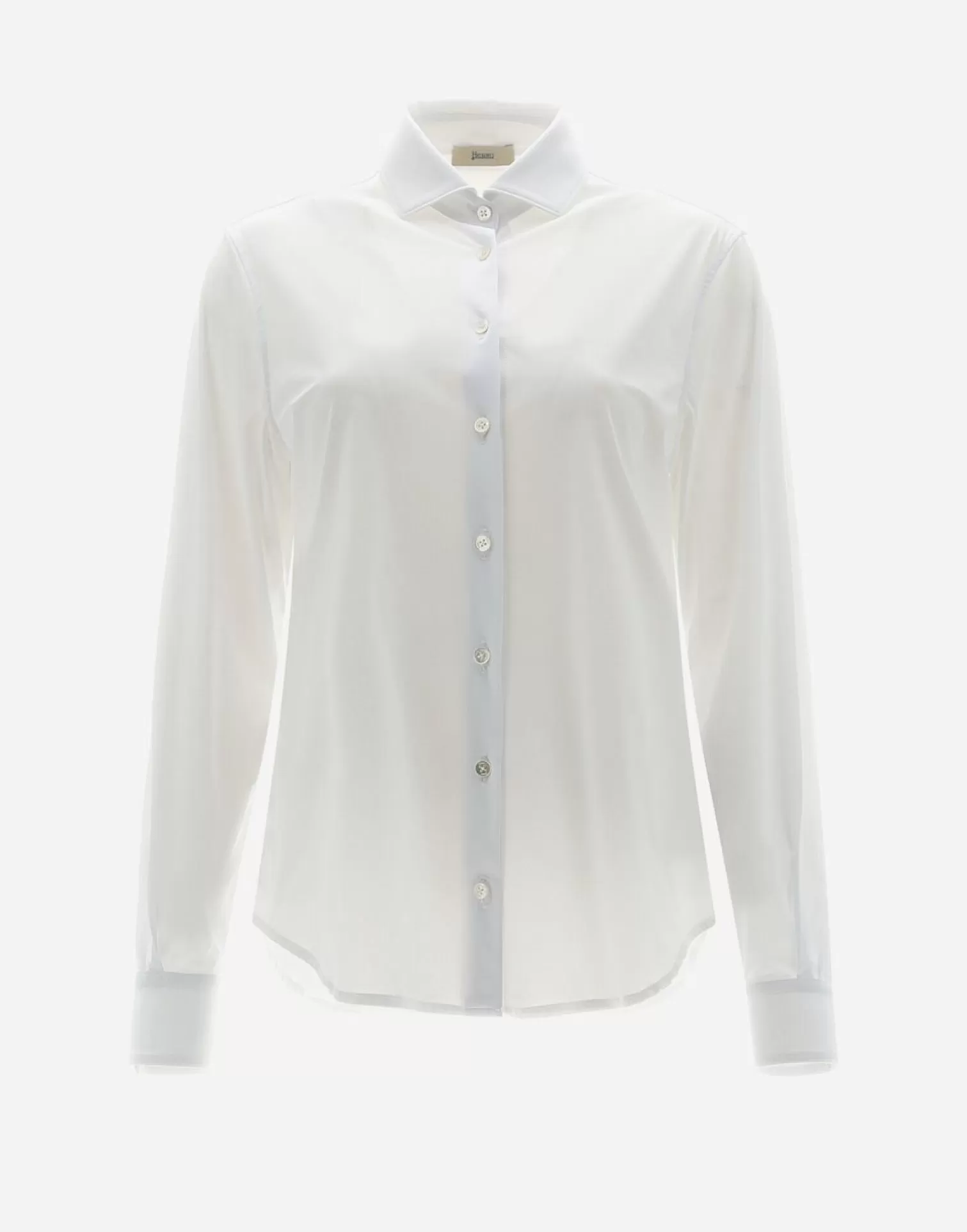 Herno Camicia Da Donna In Spring Ultralight Scuba Bianco Online