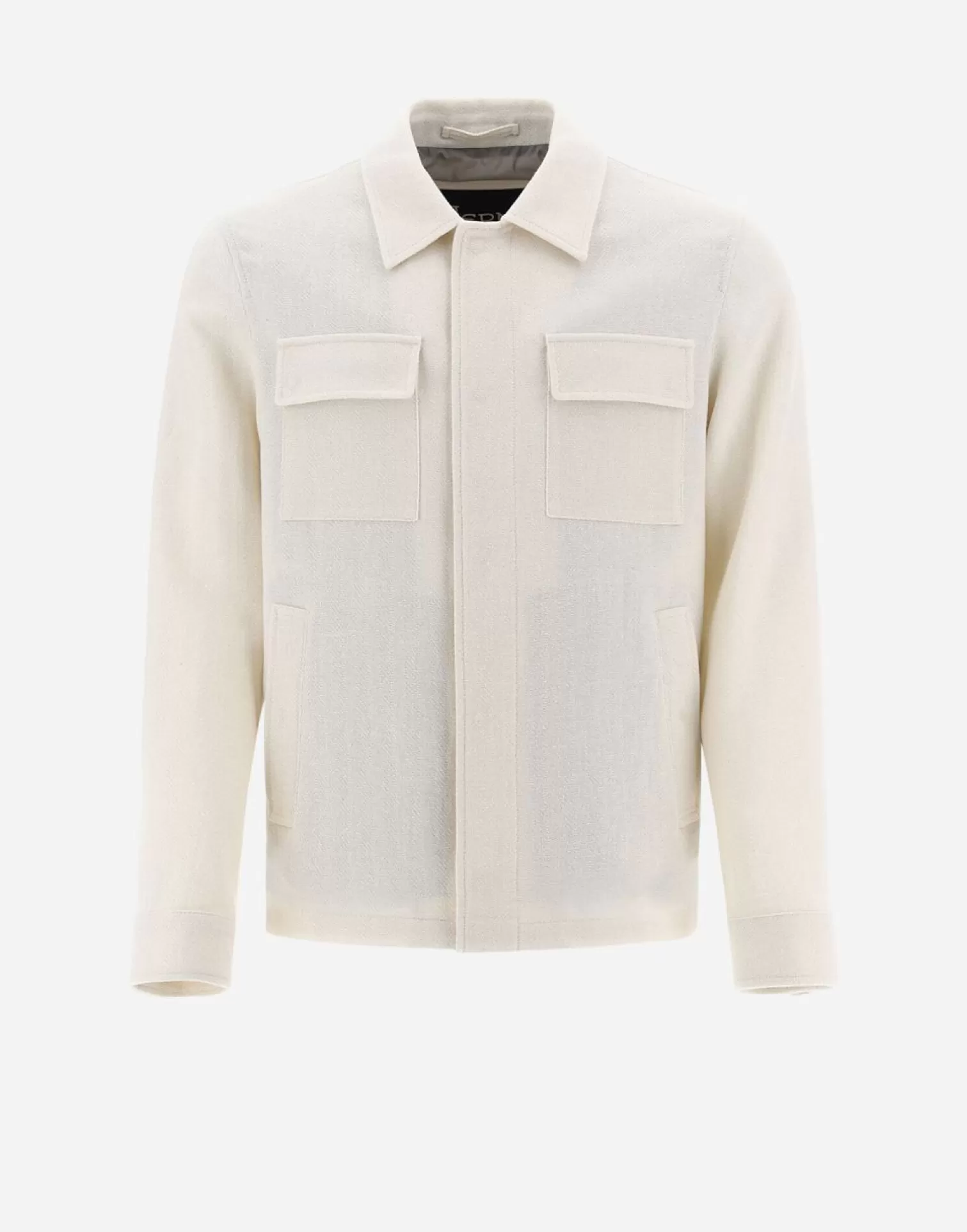 Herno Camicia In Leisure Cotton Bianco Hot