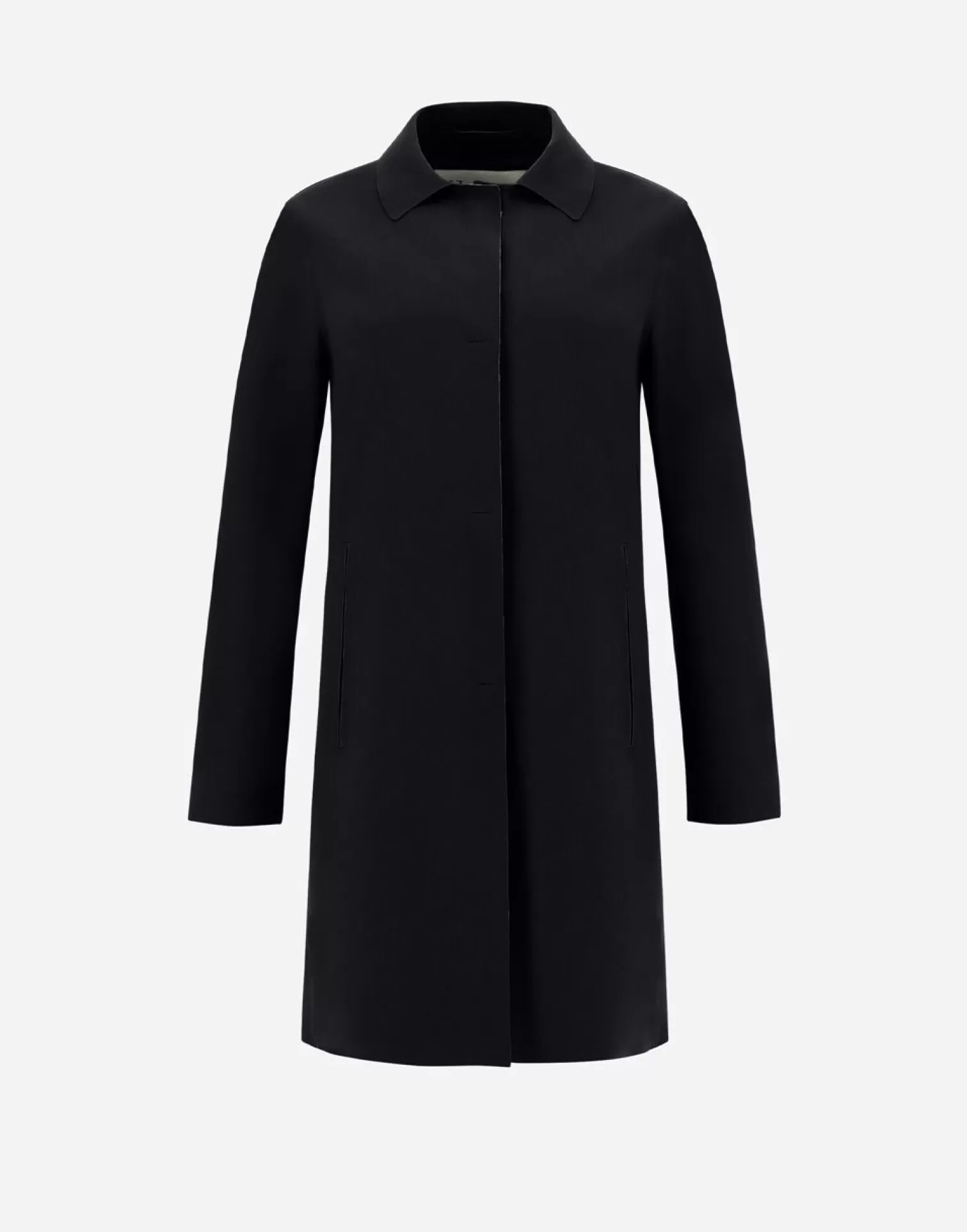 Herno Cappotto First-Act Nero Cheap