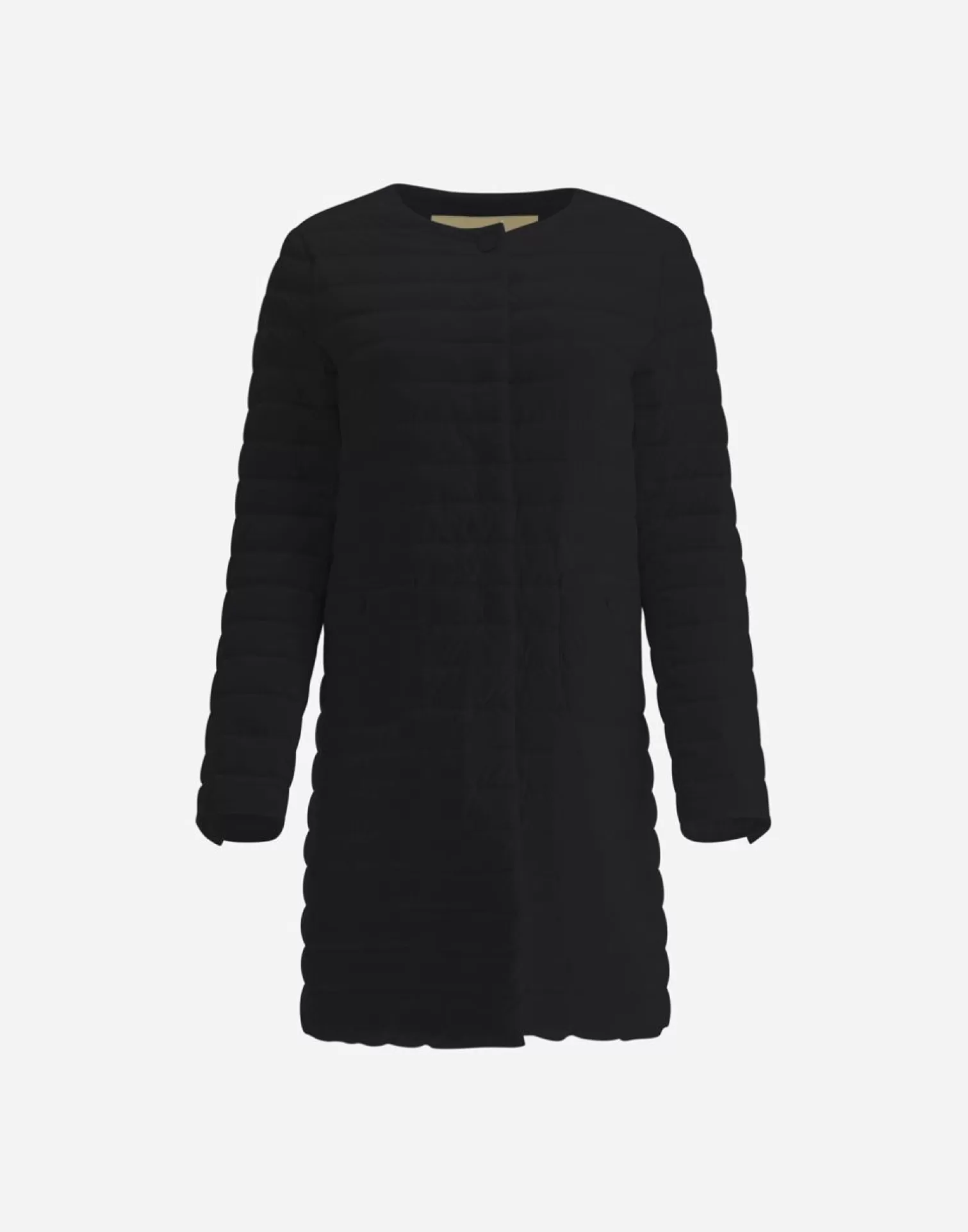 Herno Cappotto Slim Nuage Nero Shop