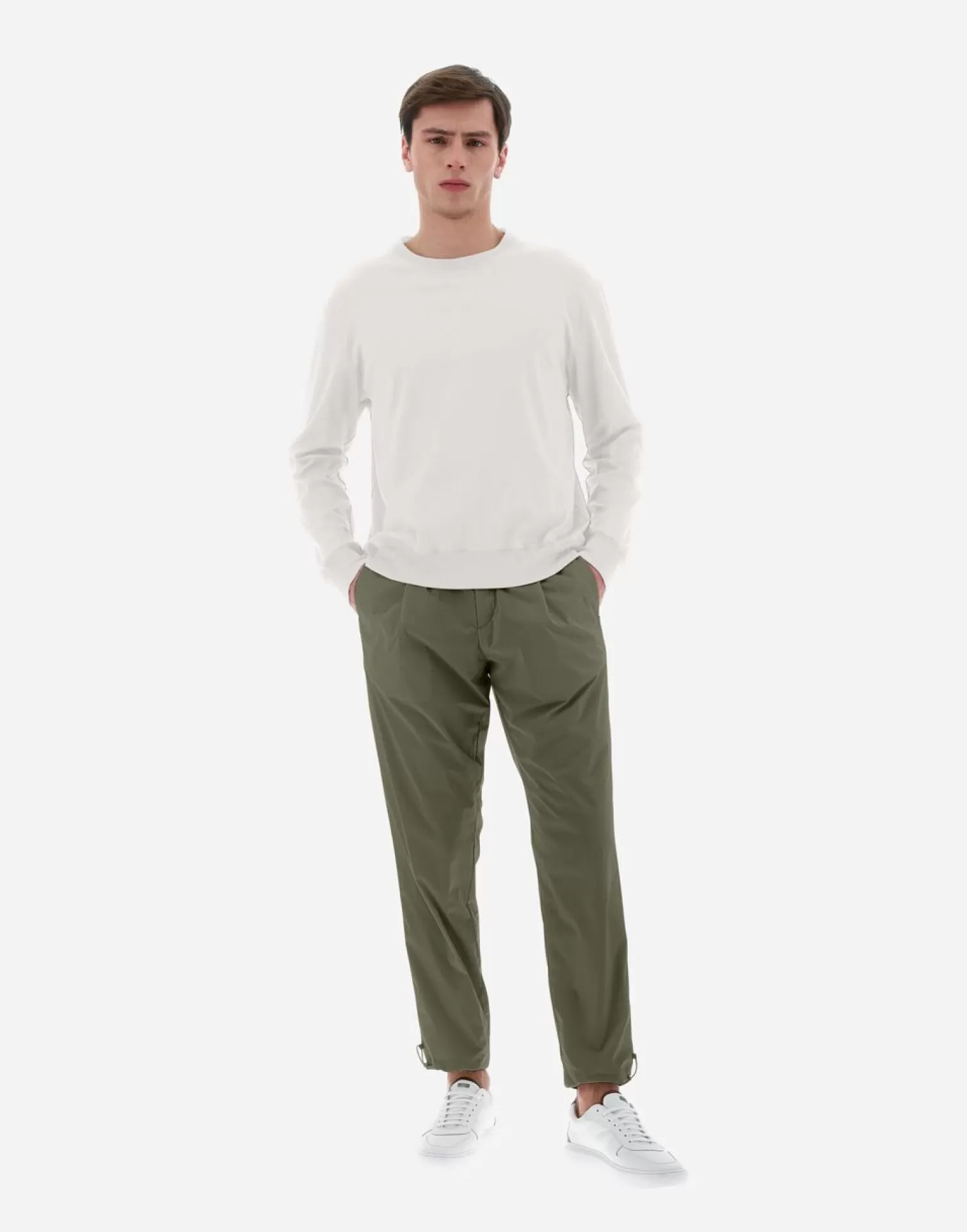 Herno Felpa Resort In Basic Cotton Chantilly Hot