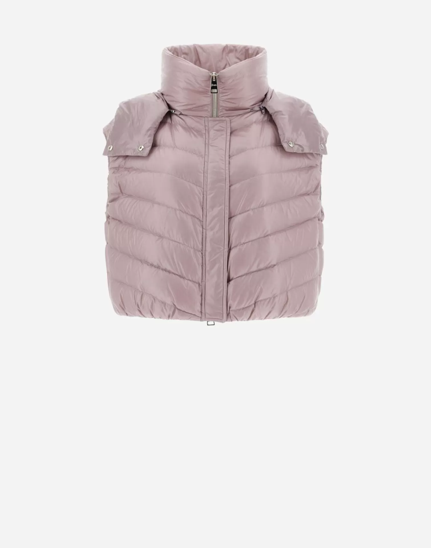 Herno Gilet Resort In Nylon Ultralight Lilla Best