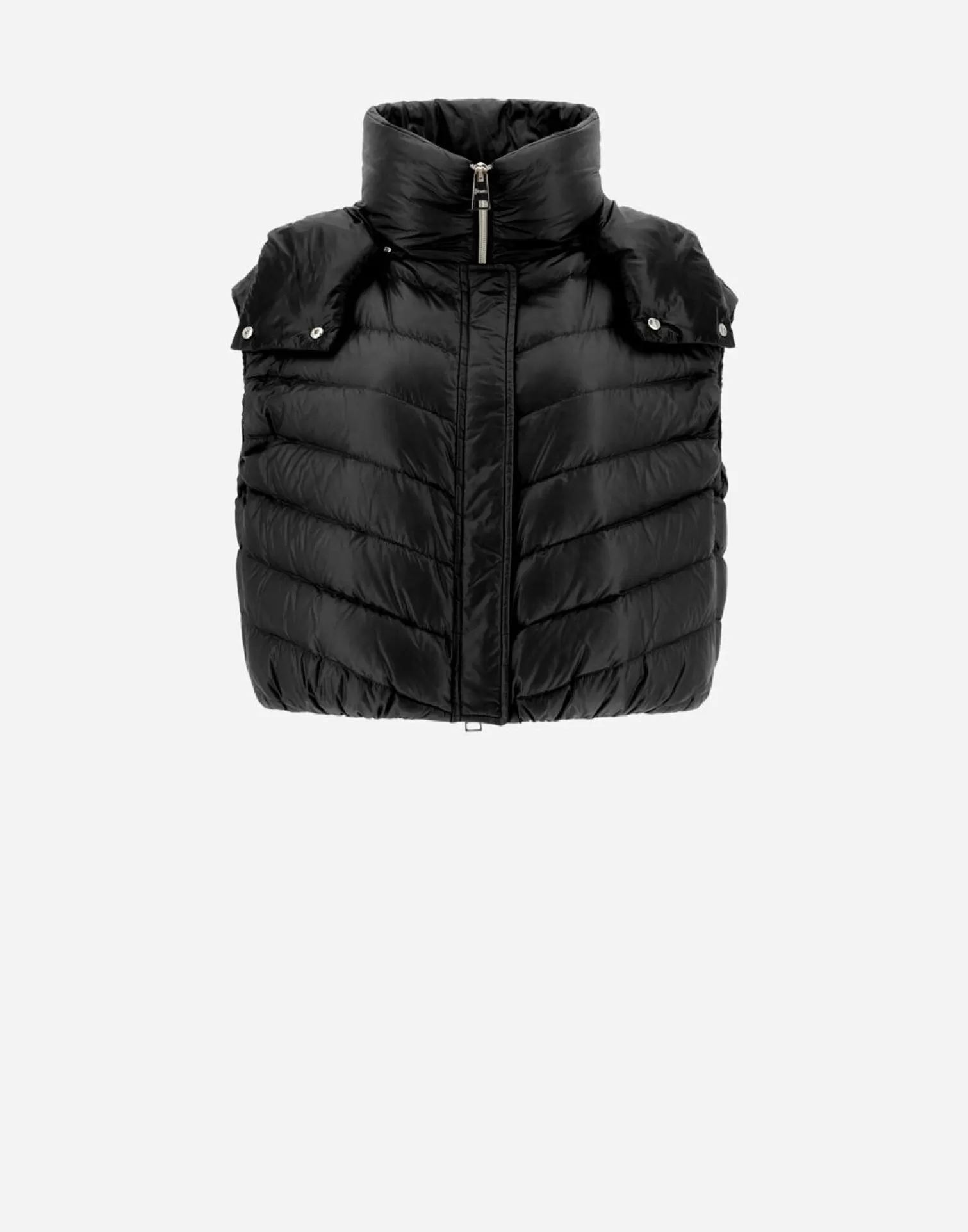 Herno Gilet Resort In Nylon Ultralight Nero Store