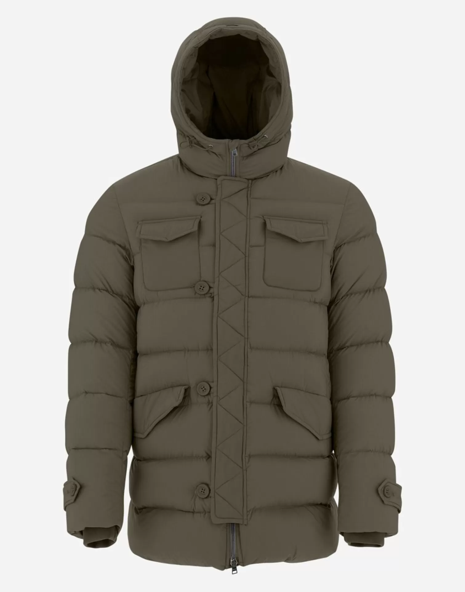 Herno L'Eskimo Verde/Beige Hot