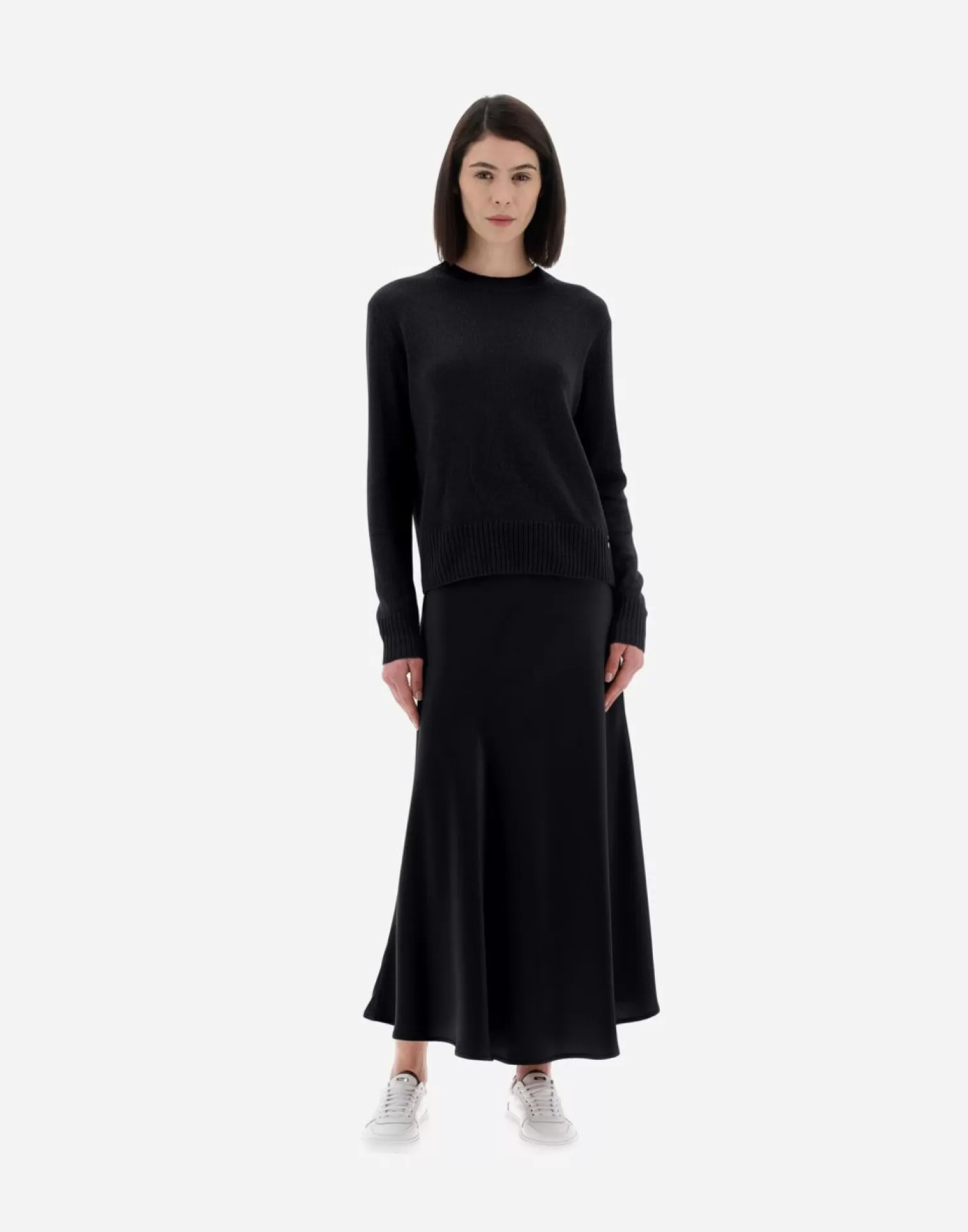 Herno Maglia Resort In Cashmere Cloud Nero Online