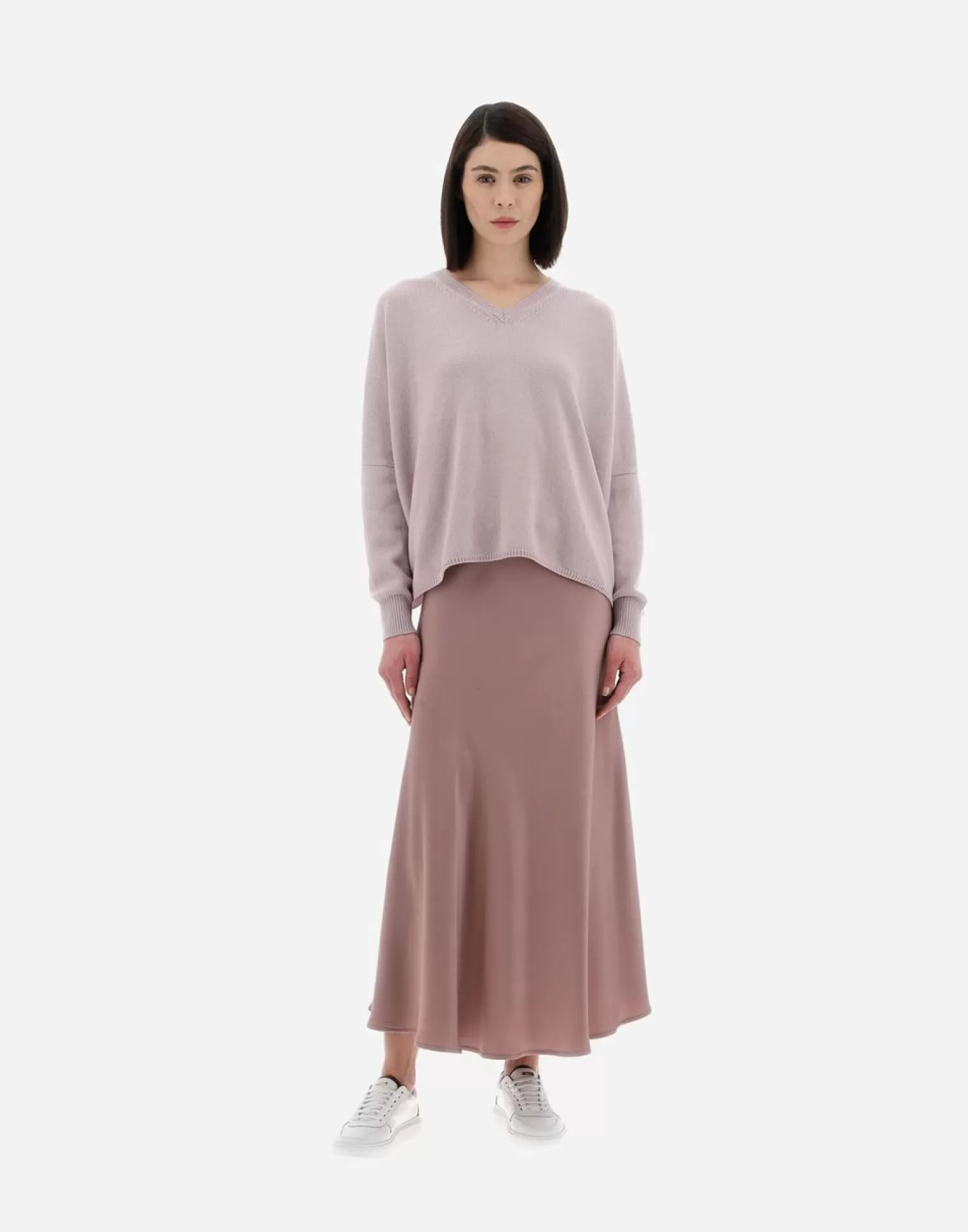 Herno Maglia Resort In Eternity Cashmere Lilla Flash Sale