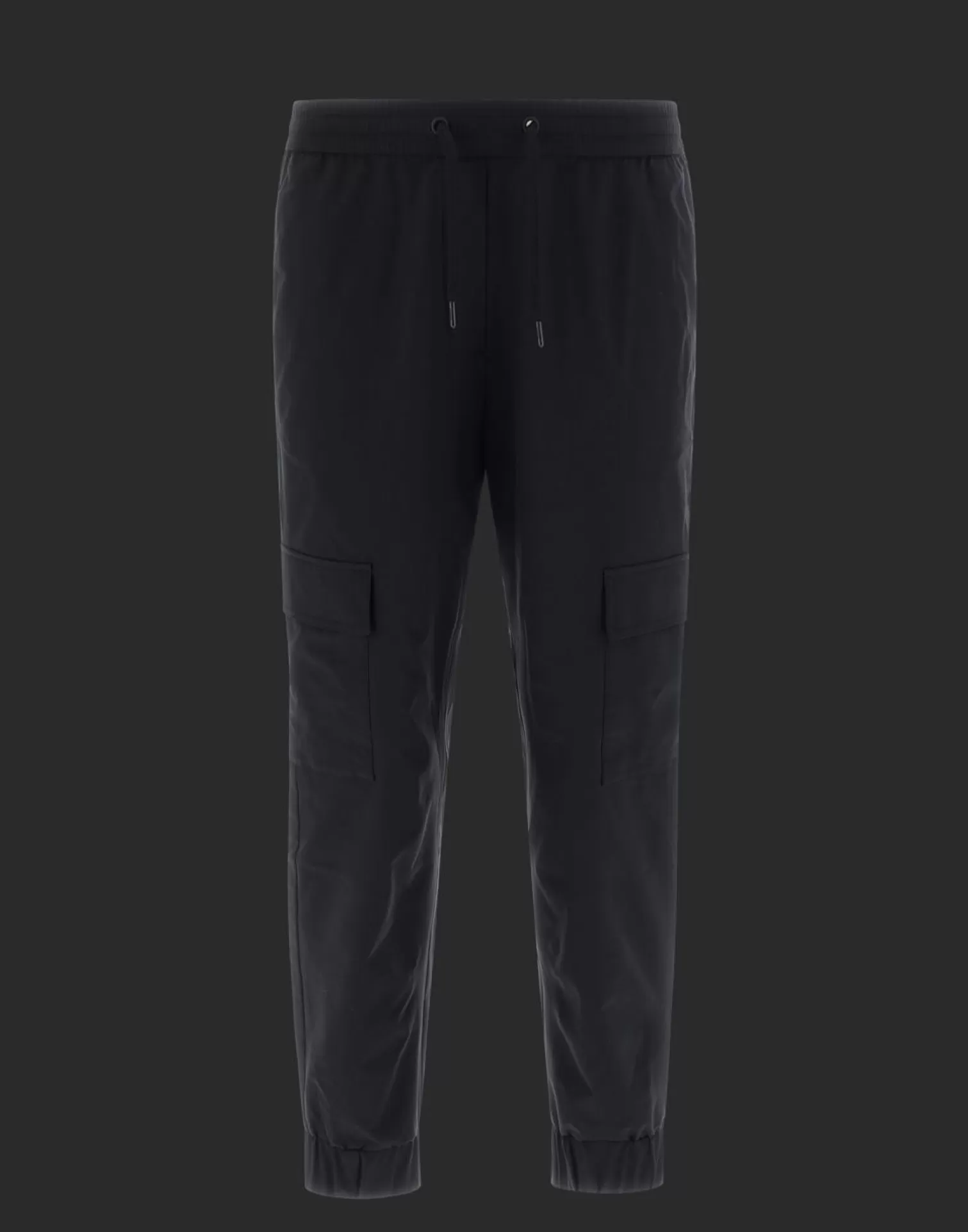 Herno Pantaloni Laminar In Nylon Dive Nero Flash Sale