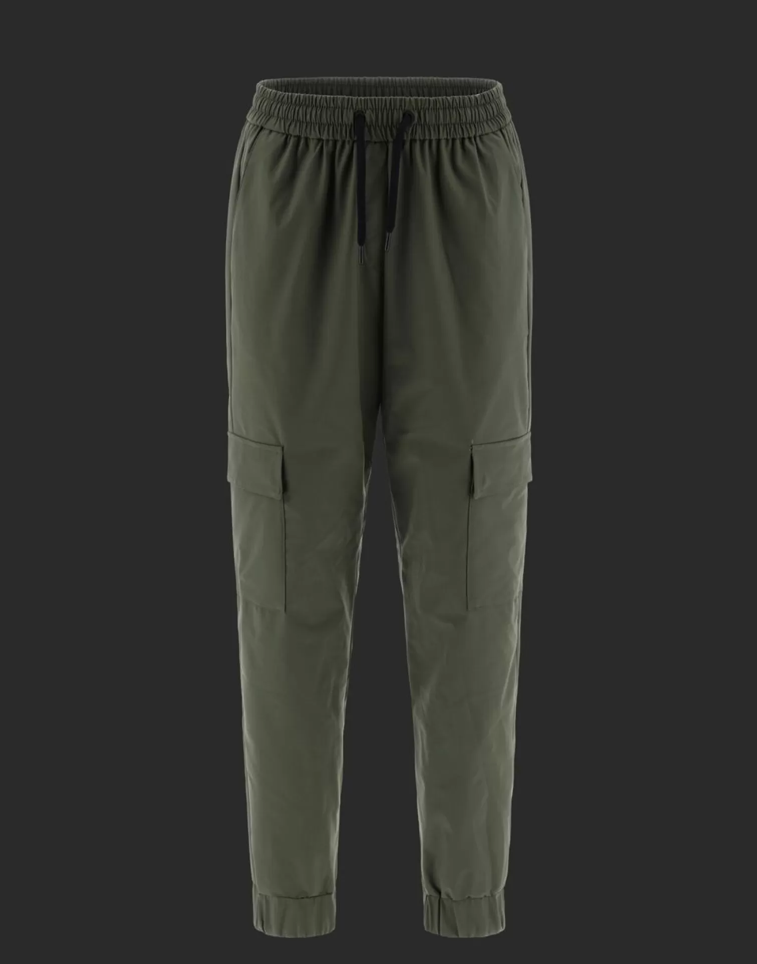 Herno Pantaloni Laminar In Nylon Dive Verde Online