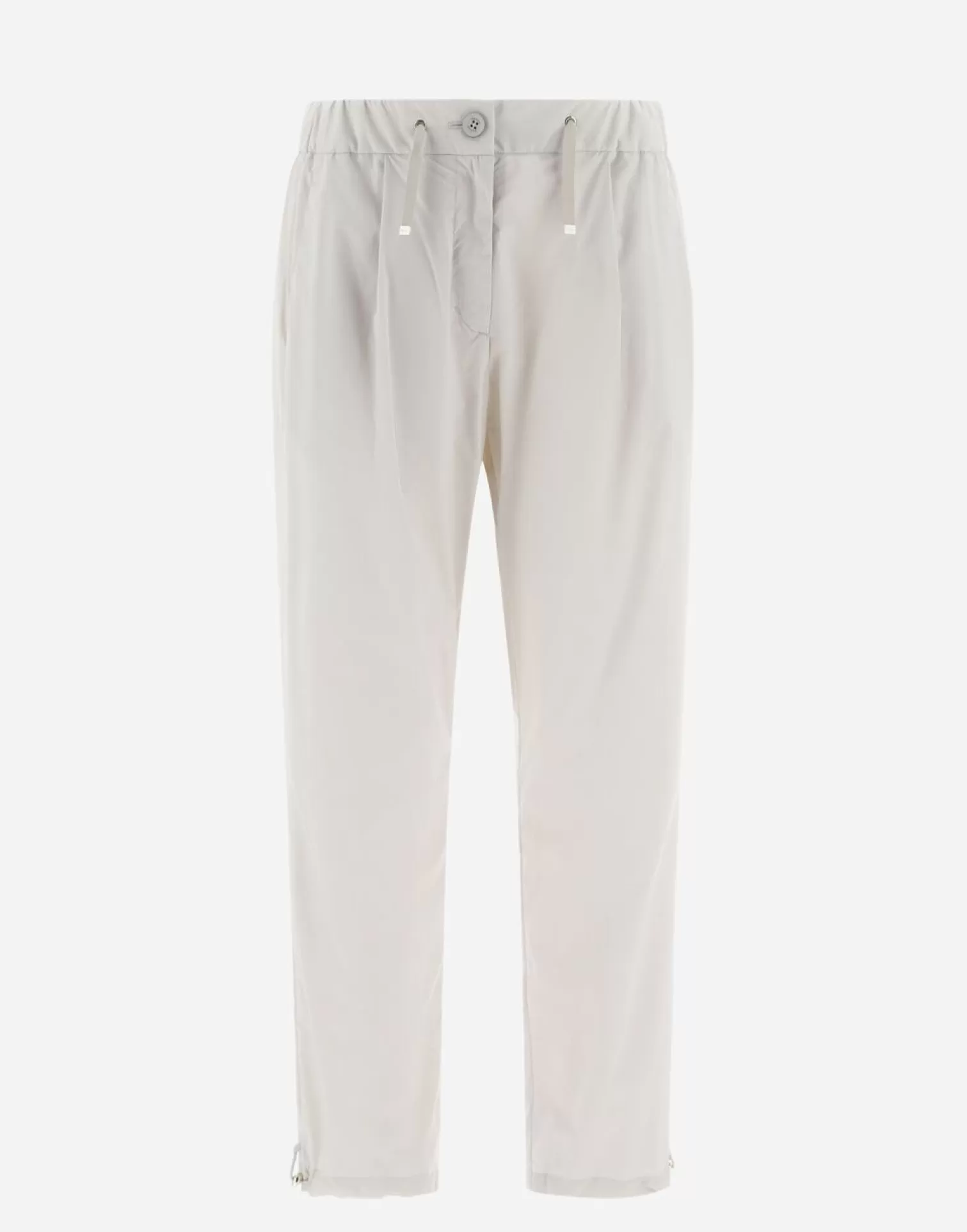 Herno Pantaloni Resort In Light Nylon Stretch Chantilly Outlet