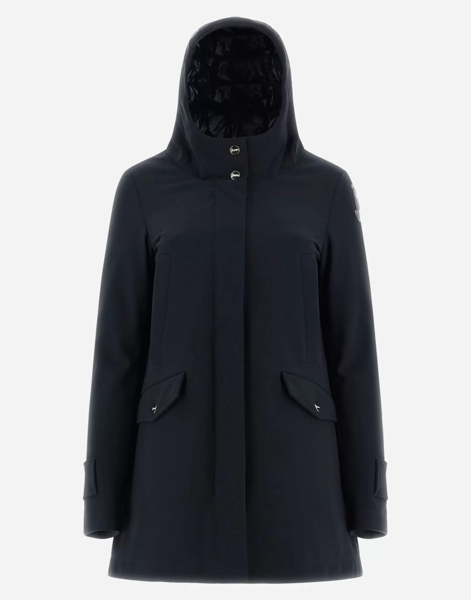 Herno Parka Da Donna In Metropolitan Nero Online