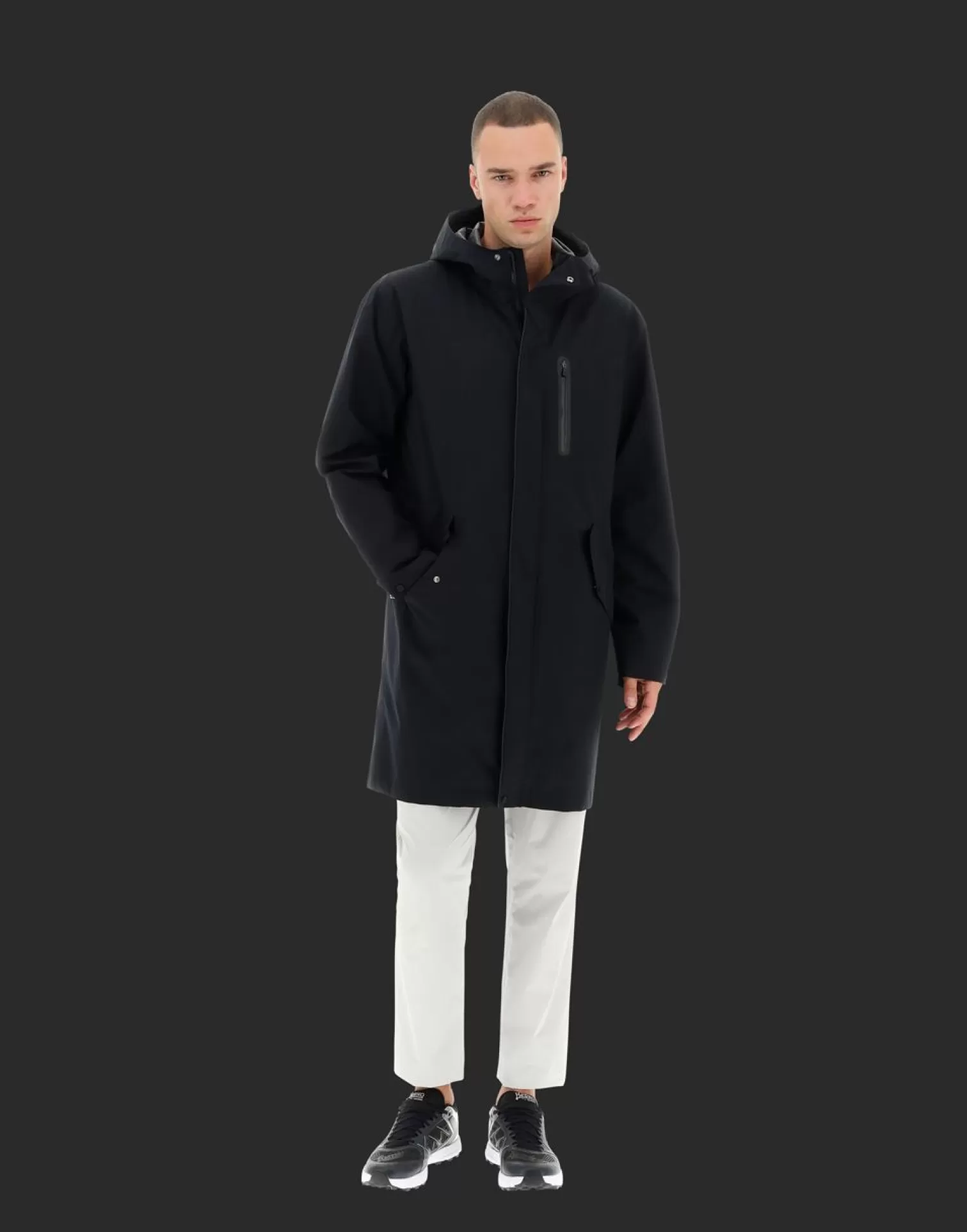 Herno Parka Laminar In Gore-Tex Paclite® Shell Nero Cheap