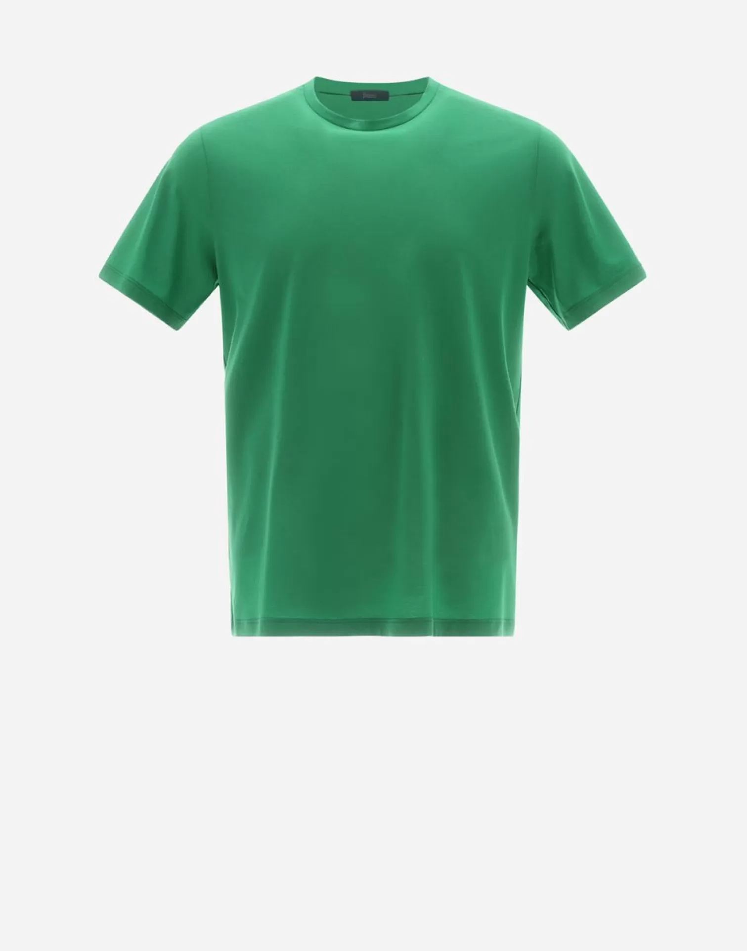 Herno T-Shirt In Jersey Crepe Verde Best