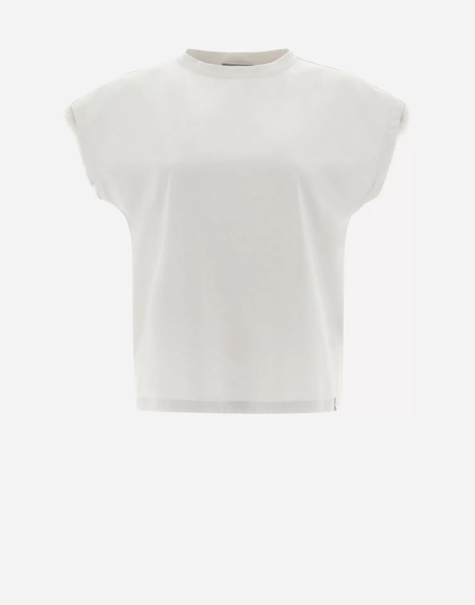 Herno T-Shirt Resort In Chic Cotton Jersey Chantilly Online